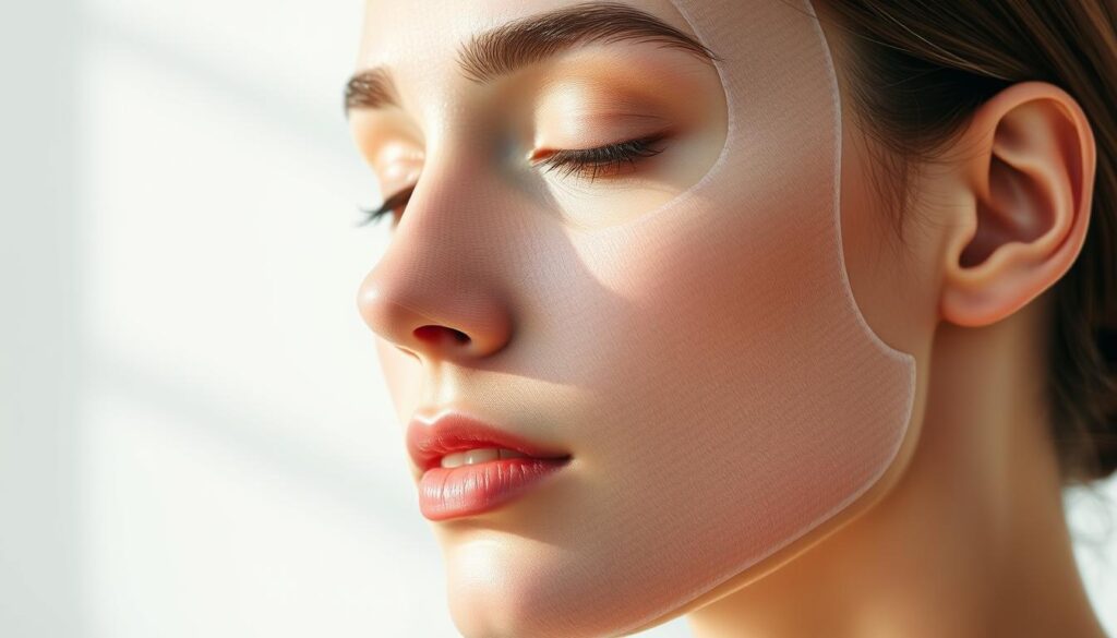 intégration masque visage